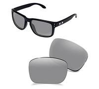AOZAN ANSI Z87.1 Polarized Replacement Lenses Compatible with Oakley Holbrook - Gainsboro