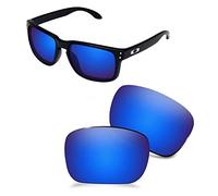 AOZAN ANSI Z87.1 Polarized Replacement Lenses Compatible with Oakley Holbrook XL OO9417 Sunglasses - Capri Blue