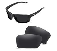 AOZAN ANSI Z87.1 Polarized Replacement Lenses For Oakley Gibston OO9449 Sunglasses - Onyx Black