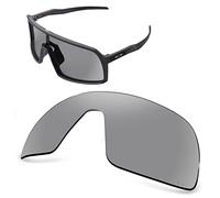 AOZAN ANSI Z87.1 Polarized Replacement Lenses For Oakley Sutro Sunglasses - Gainsboro