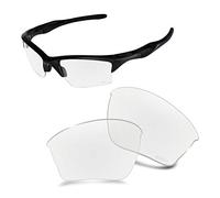 AOZAN ANSI Z87.1 Replacement Lenses Compatible with Oakley Half Jacket 2.0 XL OO9153 Sunglasses - HI-DEF Clear