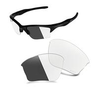 AOZAN ANSI Z87.1 Replacement Lenses Compatible with Oakley Half Jacket 2.0 XL OO9153 Sunglasses - HI-DEF Photochromic