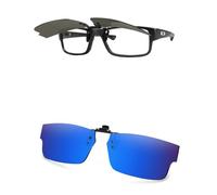 AOZAN Polarized Clip-on Flip Up Sunglasses for Oakley Airdrop OX8046 57mm, UV Protection and Secure Fit