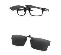 AOZAN Polarized Clip-on Flip Up Sunglasses for Oakley Airdrop OX8046 57mm, UV Protection and Secure Fit