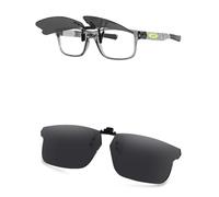 AOZAN Polarized Clip-on Flip Up Sunglasses for Oakley Field Day OY8007 50mm, UV Protection and Secure Fit
