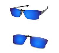 AOZAN Polarized Clip-on Sunglasses for Oakley Airdrop OX8046 55mm, Anti Glare and Scratch Resistant - Capri Blue