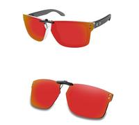 AOZAN Polarized Clip-on Sunglasses for Oakley Holbrook OX8156 54mm, Anti Glare and Scratch Resistant