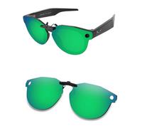 AOZAN Polarized Clip-on Sunglasses for Oakley Meta HSTN OW8002 51mm, Anti Glare and Scratch Resistant - Jade Green