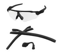 AOZAN Replacement Earsocks & Nose Pads For Oakley Radar EV Path/Pitch Sunglasses - Black