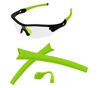 AOZAN Replacement Sock Kits Compatible with Oakley Radar Path/Pitch/Range/Edge Sunglasses - Green