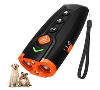 AOZOOM Anti Barking Device with 4 Modes, Ultrasonic Dog Repeller, Rechargeable Dog Barking Deterrent Devices 50ft Range, Humane Dog Behavior Corrector for Indoor Outdoor Use