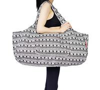 Aozora Yoga Mat Bag Large Yoga Mat Tote Sling Carrier with Pockets Fits Mats with Multi-Functional Storage Pockets Light and Durable (Elephant)