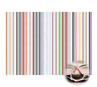 AOZUO 26pcs Book Binding Headband, 11.8x0.5 Inch Book Binding Cloth Cotton Bookbinding Endbands 26 Colors Book Binding Kits for Beginners Book Binding Decoration