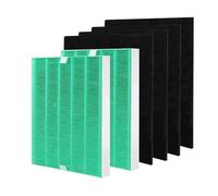 AP-1216L Air Purifier H13 HEPA Filter Replacement for Coway AP-1216L Air Purifier Filter Includes 2 Green H13 True HEPA Filters and 4 Carbon Pre Filters Part Number AP-1216-FP