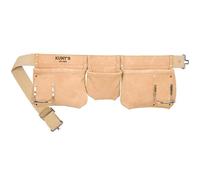 Ap-1300 Carpenter's Apron 5 Pocket Suede Leather Kunys Multi One Size