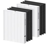 AP-1512HH Filter Replacement Set for Coway Airmega AP-1512HH and Airmega 200M Air Purifi-ers, 2 Efficient HEPA and 6 Carbon Pre-Filters, Compared to Part # 3304899
