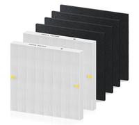 AP-1512HH HEPA Filter Replacement for Coway Airmega AP-1512HH Air Purifier, 2 HEPA Filter 8 Carbon Pre Filters