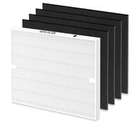 AP-1512HH Replacement Filter for Coway Airmega AP-1512HH and 200M Series Air Purifiers, Funmit 1 True HEPA Filter and 4 Activated Carbon Pre-Filters, Compared to Part # 3304899