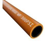 ap automotive 8mm Rubber LPG Gas Propane Hose ISO3821 Orange 7 Metre