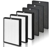 AP-B102 Replacement Filter Compatible with Alexapure Breeze Air Pu-rifier AP-B102 and 3049 Filter Set, 3 H13 True HEPA Filters and 3 Activated Carbon Filters Included