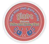 AP Giant Paint & Inking Pad Ideal for Childrens Hand & Foot Prints with Small Shaped Painting Sponge (Orange)