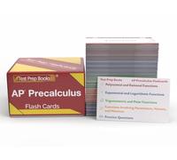 AP Precalculus Study Cards 2025-2026: AP Precalculus Review Prep and Practice Test Questions [Full Color Cards]