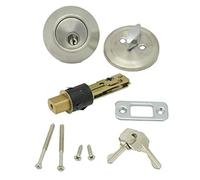 AP Products 013-222-SS Dead Bolt Lock Set, 1" Throw - Stainless Steel