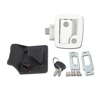 AP Products (013-534 White Trailer Door Lock with Key