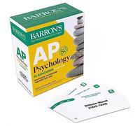 AP Psychology Flashcards, Fifth Edition: Up-to-Date Review + Sorting Ring for Custom Study (Barron's AP Prep)
