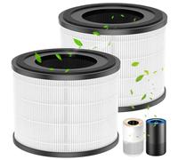 AP-S0610L Air Filter Replacement for MOOKA AP-S0610L Air Purifier, 3-IN-1 H13 True Hepa Filter, High-Efficiency Activated Carbon for pet odors, dander - 2 Pack