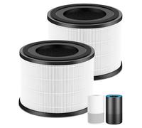 AP-S0610L Replacement Air Filter Compatible with Mooka AP-S0610L Purifi-er, 3-IN-1 H13 HEPA Filter and High Efficiency Activated Carbon Filter, 2 Pack