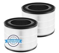 AP-S0610L Replacement Filter Compatible with MOOK-A AP-S0610L Air Pur-ifier Only, Fit for MOOK-A Air Filter Replacement, 3-Stage Filtration System for MOOK-A H13 HEPA Filter Replacement, 2 Pack