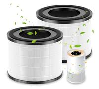 AP-S0610L Replacement Filter Compatible with MOOKA AP-S0610L Air Puri-fier, H13 True HEPA Filter, 3-Stage Filtration System, 2 Pack