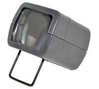 AP Slide Viewer 2x Magnification + Light = Battery Operated Folding Foot Compact