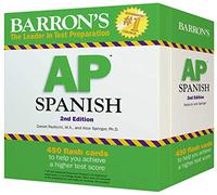 AP Spanish Flashcards – Up-to-Date Review and Practice – Second Edition (Barron's AP Prep)