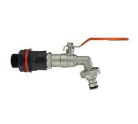 AP Supplies 1/2in BSP Water Butt Kit - Quick Connect Lever Tap | Turn stored rainwater into a convenient outdoor water supply