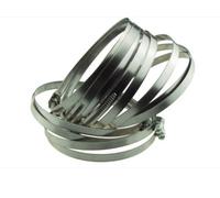 AP Supplies 100Pcs A2 Hose Clip 10mm-16mm - Adjustable 304 Stainless Steel Duct Clamps Hose Pipe Clamps