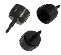 AP Supplies 10Pcs. Tap Connector 3/4" Bspf - 4mm Micro Tube - Fitting Connector Adaptor For Micro Tubing In Irrigation System.