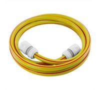 AP Supplies 15 Meters Yellow Premium Garden Hose With 2 Connectors Set
