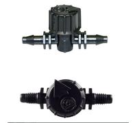 AP Supplies 20Pcs. Vari-Flow Valve 4.5mm Barb - Micro Irrigation Fitting Connector Adaptor For Micro Tubing In Irrigation System.