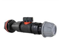 AP Supplies 3/4 Water Butt Extension Kit With In-Line Valve + 20mm Mdpe