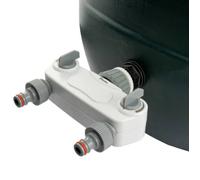 AP Supplies 3/4 Water Butt Kit Bsp With Wl 2-Way Valved Manifold