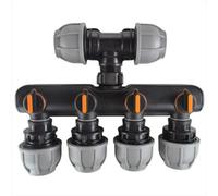 AP Supplies 4 - Way Manifold With 32mm Mdpe Tee