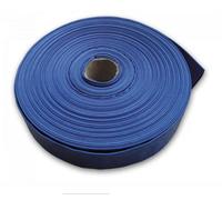 AP Supplies 50 Meters - Lay Flat 1" / 25mm Water Discharge Aqua Hose Pipe Pump Irrigation Pvc 2-6 Bar
