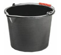 AP Supplies Black Pp Bucket 20L - Pack Of 1