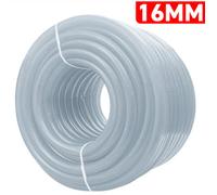 AP Supplies Clear Braided Pvc Pipe 16mmx1.9mm - 10 Meters