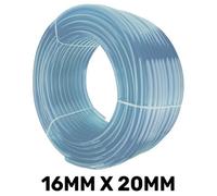 AP Supplies Clear Flexible Hose Pipe 16mm Inside Diameter / 20mm Outside - 4 Meters