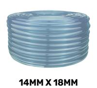AP Supplies Clear Pvc Pipe 14mmx18mm - 3 Meters