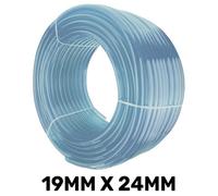 AP Supplies Clear Pvc Pipe 19mmx24mm - 2 Meters