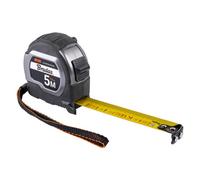 AP Supplies Coal Tape Measure 16mm Wide With Magnetic Tip And Belt Clip (3M) Pack Of 12
